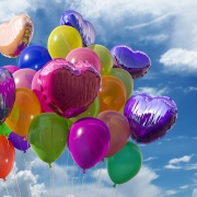 Bunte Luftballons